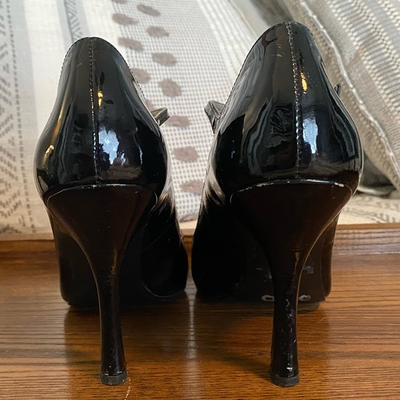 Guess 7.5 peep toe patent pumps - Picture 4 of 8
